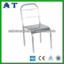 Chaise en acier inoxydable